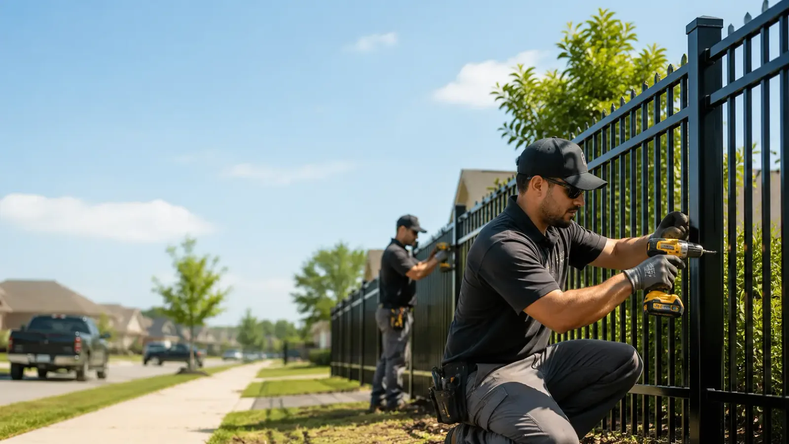 Metal Fence Installation in Liberty Mills, IN